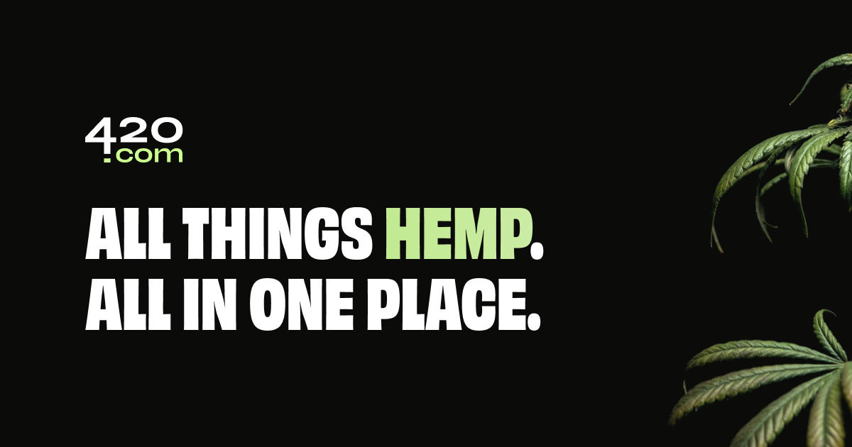 The picture 420.com shows when its homepage is shared